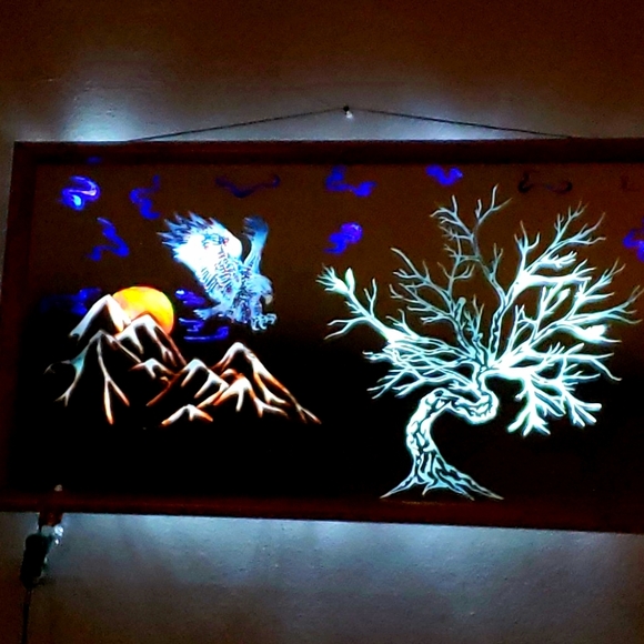 My etched mirror artwork one of a inf - Picture 8 of 16